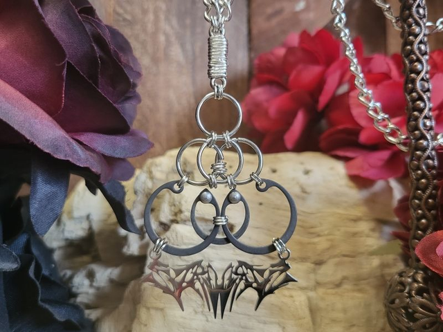 Collier  Néo Circlips "Rosace d'Acier"