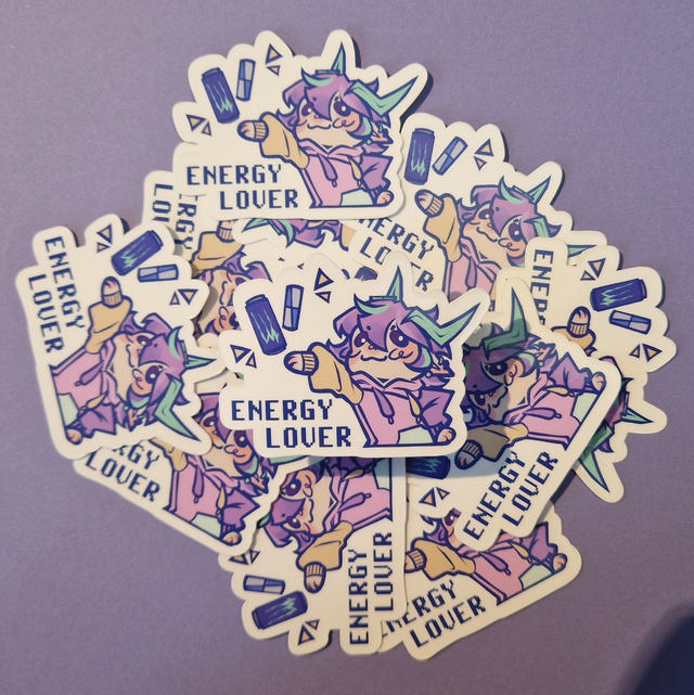 Energy Lover Sticker