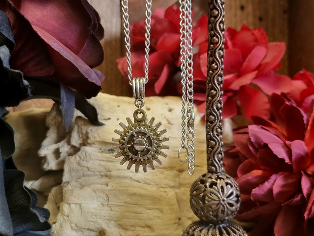 Collier "Rouages du Temps"