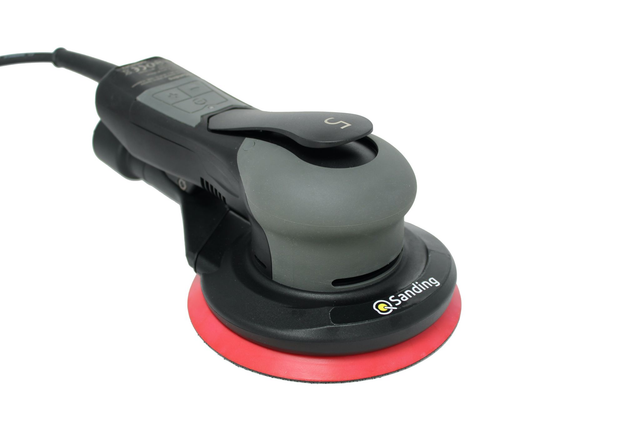 Q sanding excentrische schuurmachine 150mm - 350w 5mm uitslag