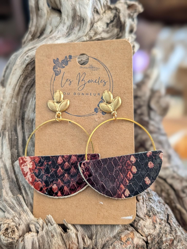 Boucles d'oreilles Collection Éclipse ec008