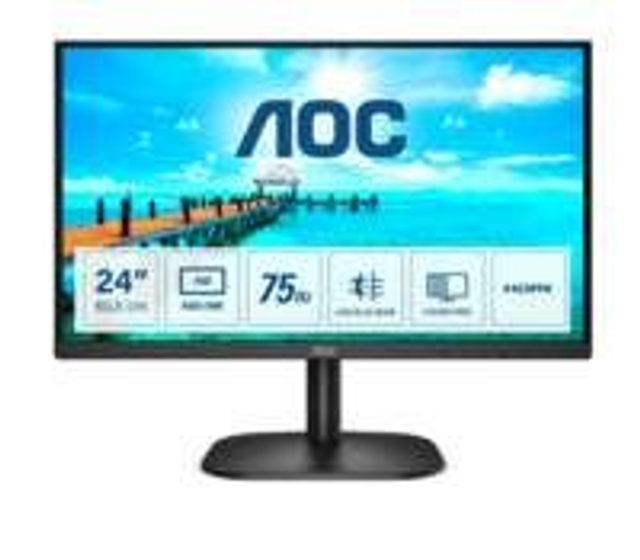 AOC 23.8 F-HD / VGA / DVI / VESA / Black