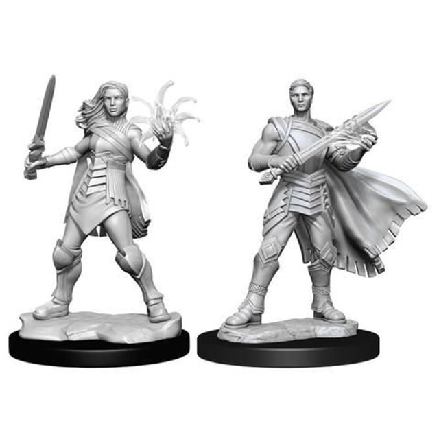 Magic the Gathering: Rowan and Will Kenrith Unpainted Miniatures