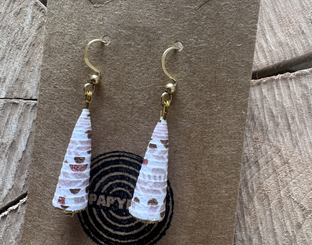 Boucles d’oreilles « triangle » 
