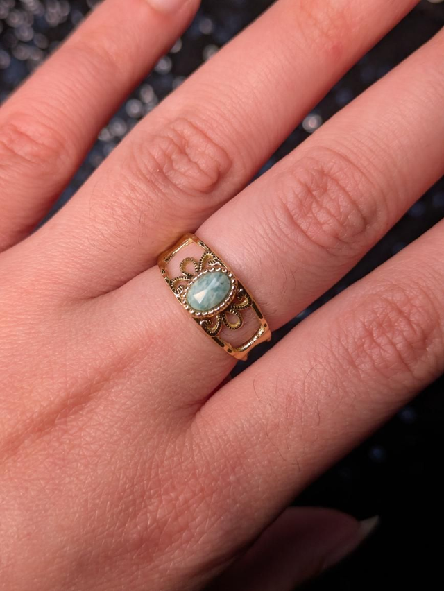 Bague amazonite 4