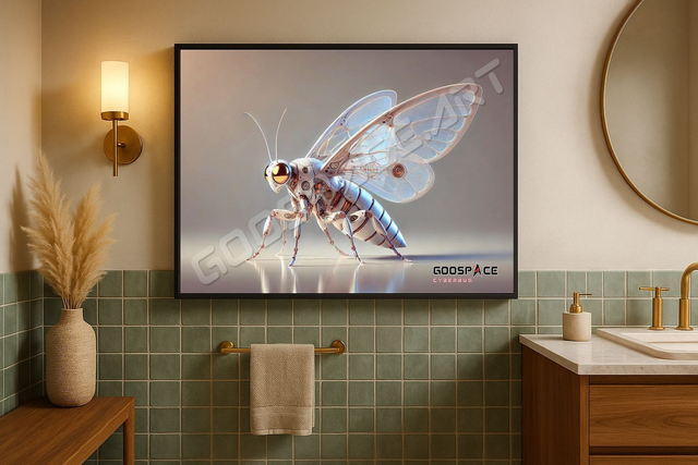 Cadre Papillon Cybernétique (09)