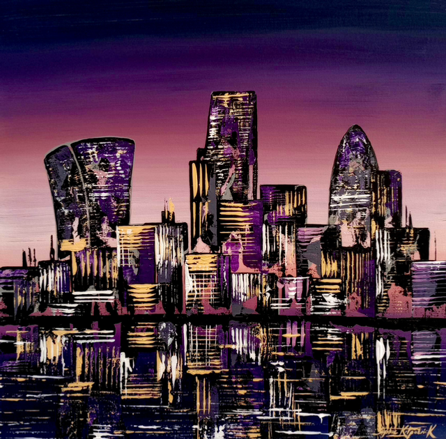 ‘City Warmth’ Original Painting