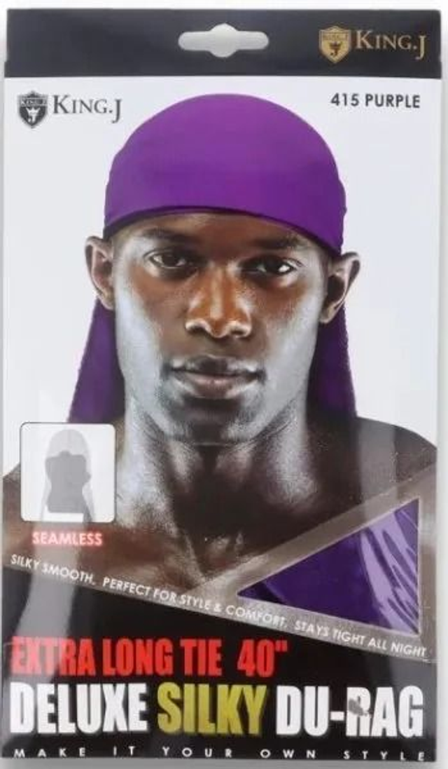 KING J: SILKY DURAG - PURPLE (415)