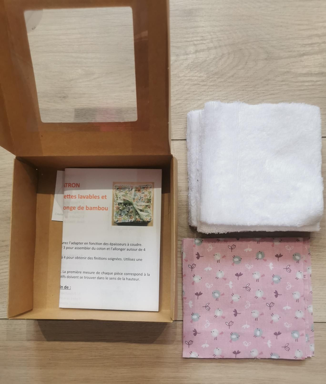 Kit couture lingettes