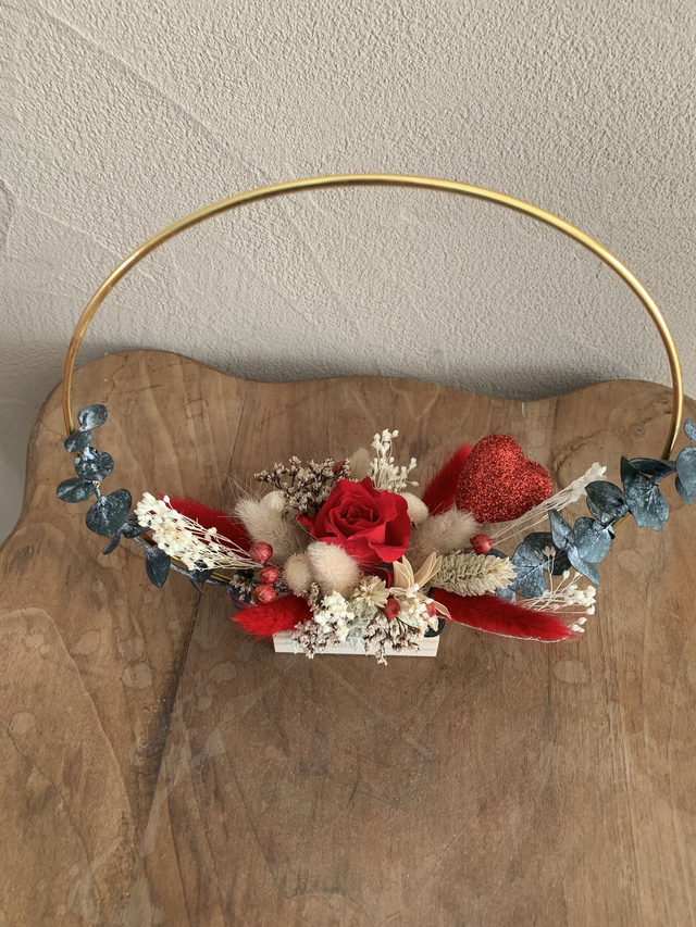 Composition flore à poser