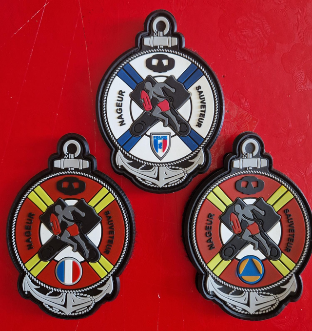 Patch pvc Nageur Sauveteur 