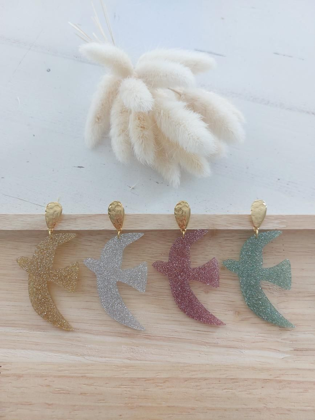 Boucles d&#039;oreilles Birdy