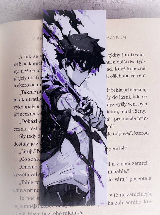 Záložka Anime Solo Leveling 