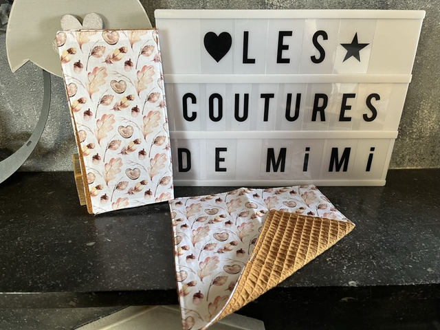 Essuie-tout lavable lot de 5 sans pressions