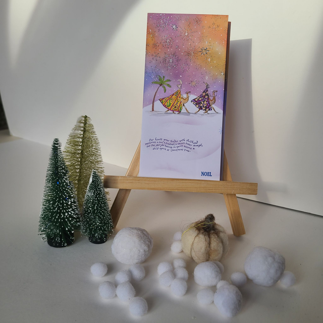 Carte de Noël Rois Mages