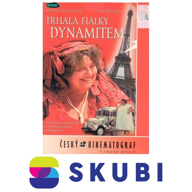 DVD TRHALA FIALKY DYNAMITEM - ZTŘEŠTĚNÁ KOMEDIE O NETRADIČNÍM PODNIKÁNÍ