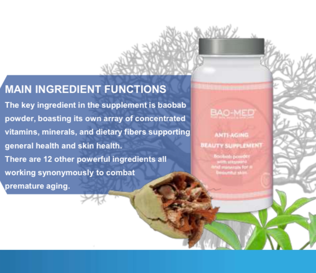 BAO-MED- skin Q10  anti aging capsules