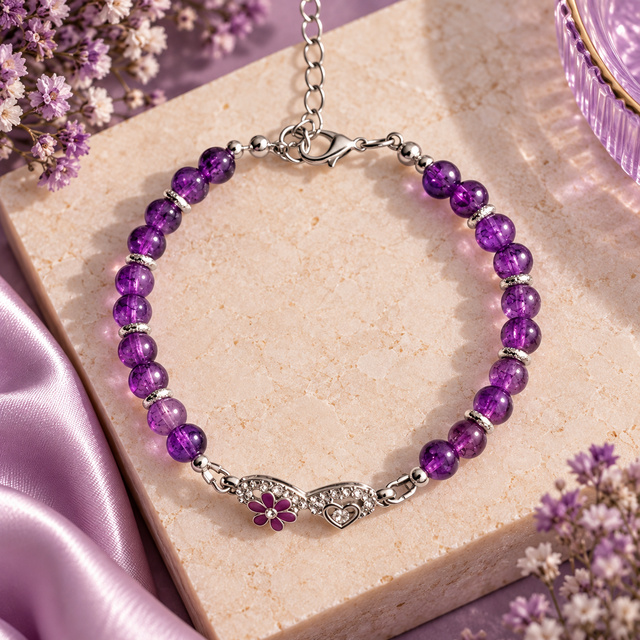 Bracelet Infini Floral