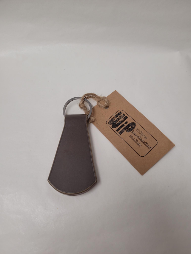 Large Leather Fan Key Fob - Coover - ML-002