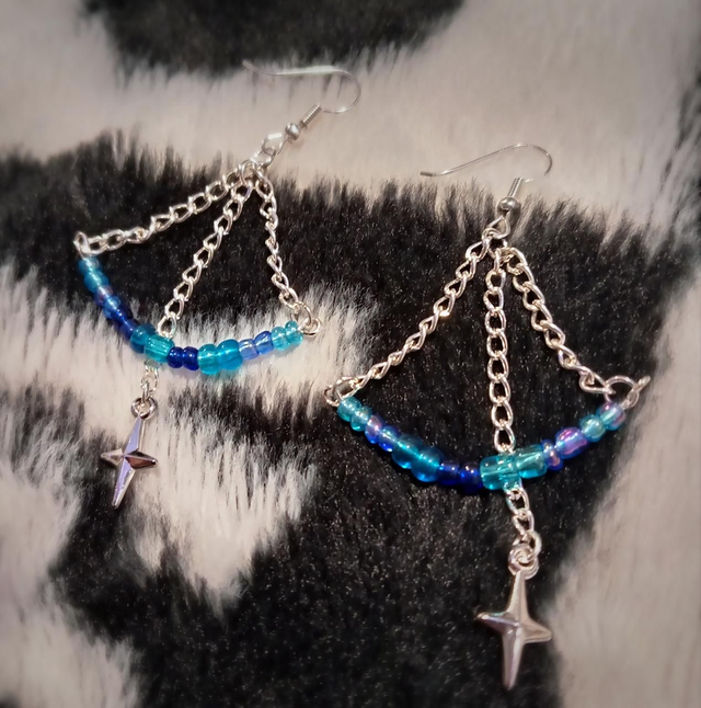 Star-Bow earrings
