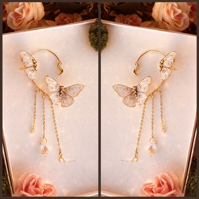 Lune d’or, tours d’oreille complet x2