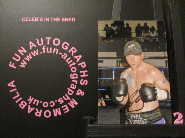 Phil 'The Experience' Gill Authentic Autographed 6x4 Photograph (B2)