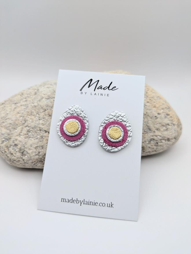 Pebble Stud Earrings (1)