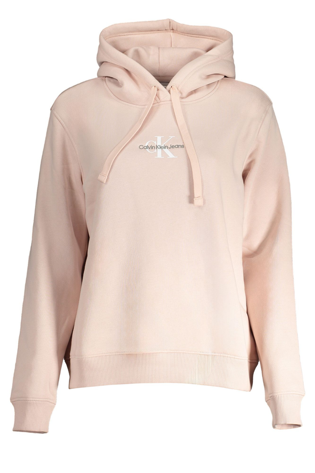 CALVIN KLEIN FELPA SENZA ZIP DONNA ROSA