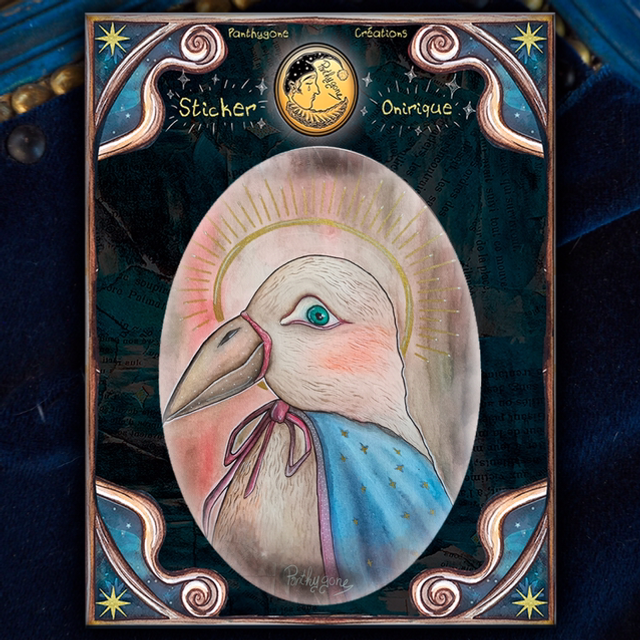 L'oiseau roi - Sticker