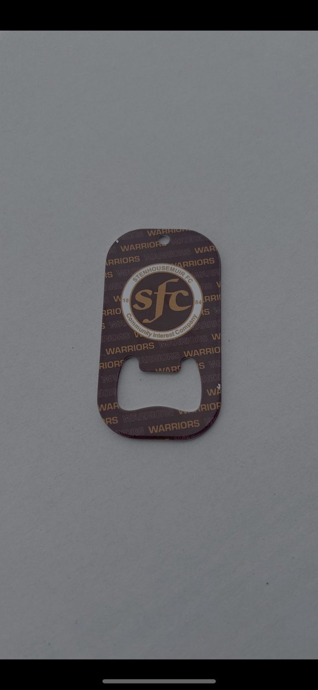 Bottle Opener Keyring "The Warriors"