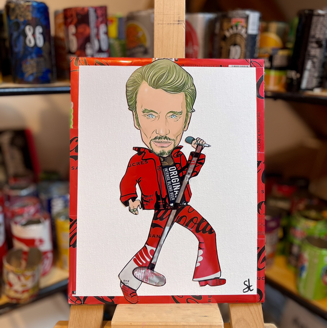 Tableau Johnny Hallyday 