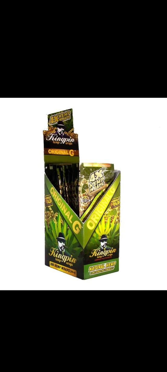 Kingpin Hemp Wraps Blunt Original

