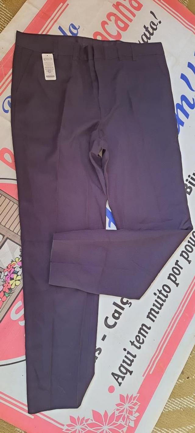 Calça Social Preta, T/52 