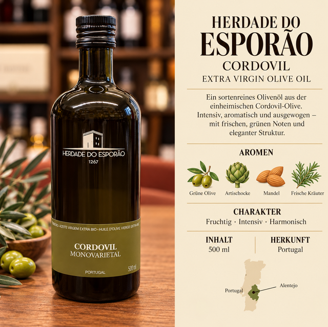 Esporão Olivenöl Virgem Extra "Cordovil" BIO 50cl