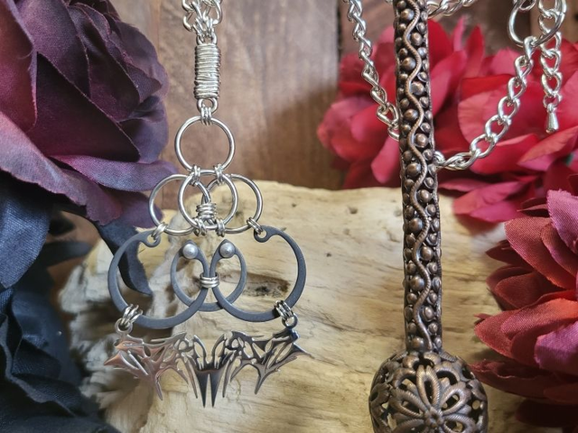 Collier  Néo Circlips "Rosace d'Acier"