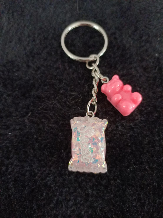 Porte clés sweet rose