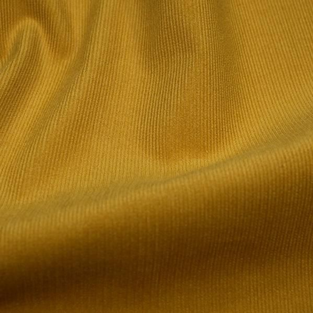 John Loudon 21 wale fine cord in ochre