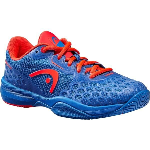 Head Kids Revolt Pro 3.0 Tennis Shoes - Royal Blue/Neon Red RRP £60