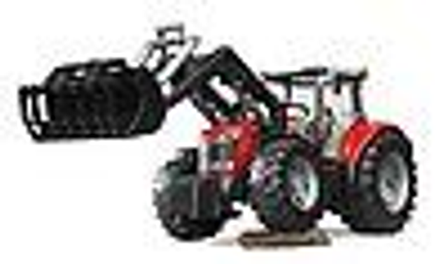 Bruder tracteur Massey Ferguson avec chargeur 03047