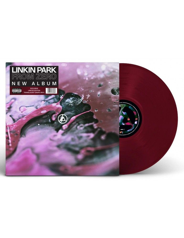 Linkin Park From Zero LP Translucent Magenta Vinyl