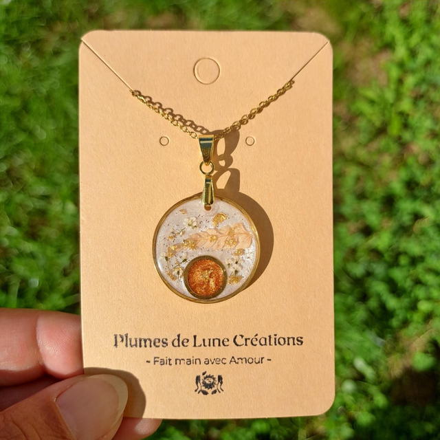 Collier douceur de bronze