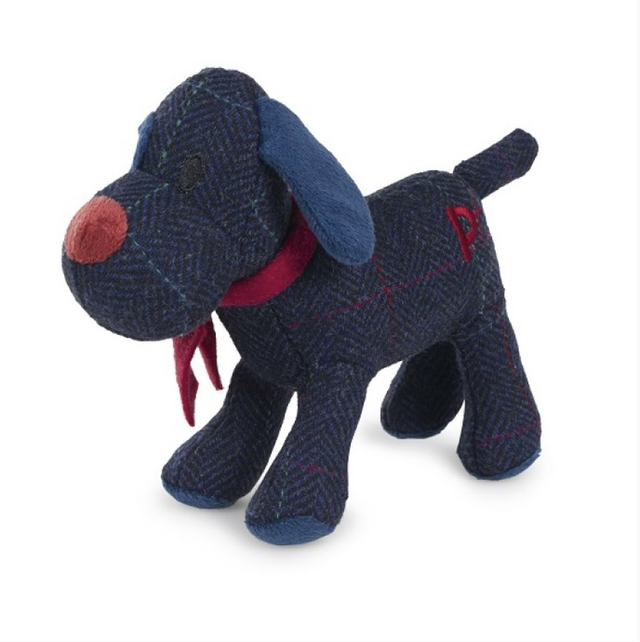 Christmas Midnight Tweed Dog Toy