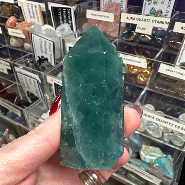 Blue Fluorite Tower 