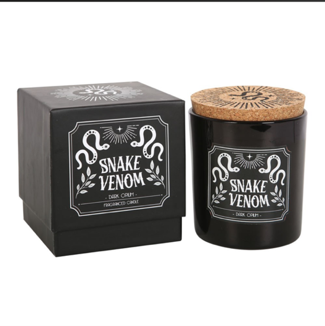 Snake Venom Dark Opium Candle
