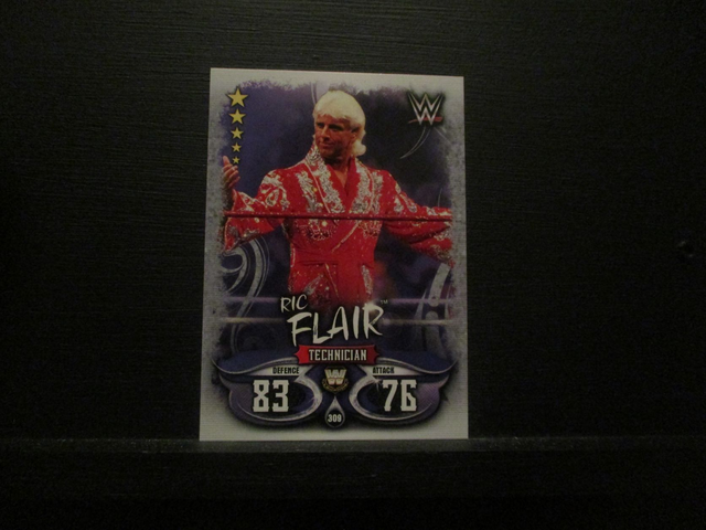 Ric Flair - W Legends Slam Attax Live Original Trading Card #309