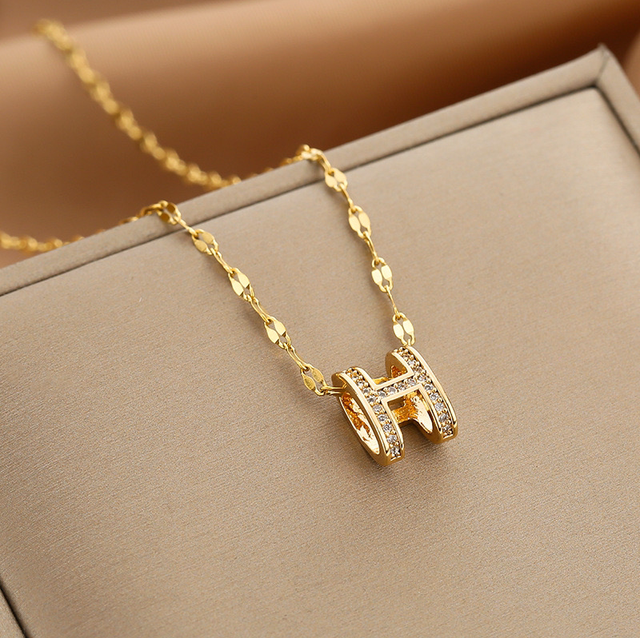 Collier HERMESIA | Ajustable en acier inoxydable 