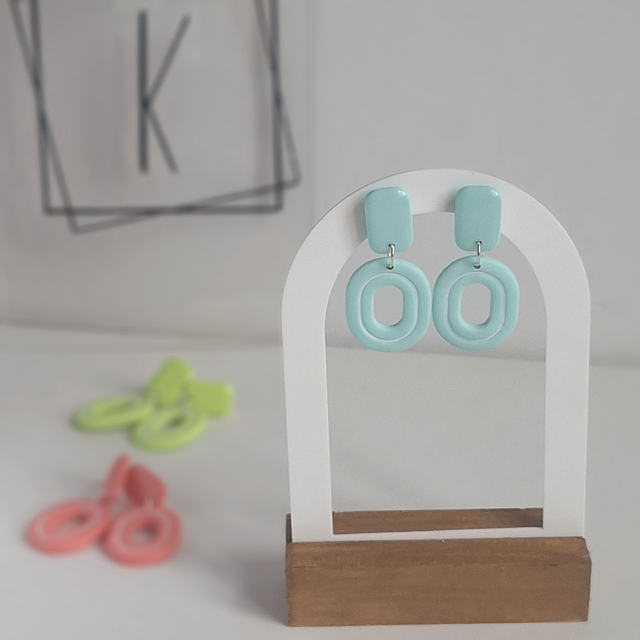 Charline - Ovales bleues