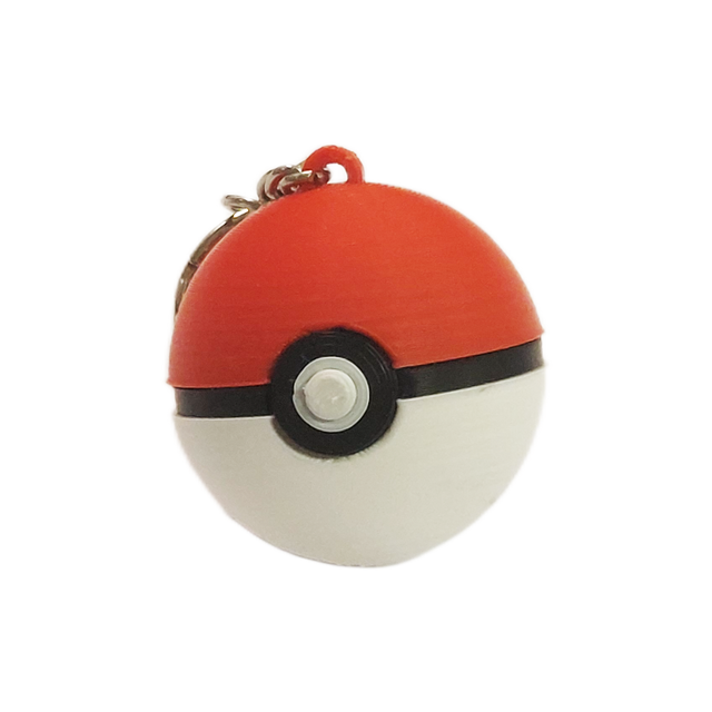 Pokeball Keyring