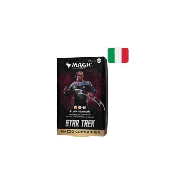 Comandante ITA Mazzo "Furia Klingon" Star Trek Italiano - Magic PREORDER RITARDO DATA INDETERMINATA