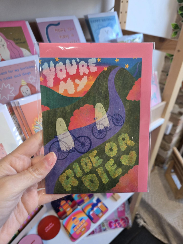 You&#039;re My Ride Or Die Greetings Card - MD-038